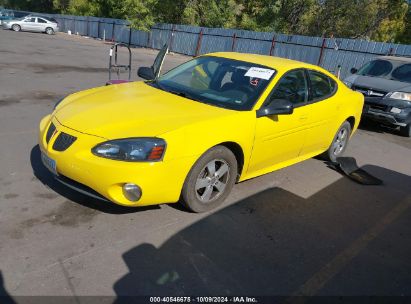 2006 PONTIAC GRAND PRIX Yellow  Gasoline 2G2WP552161108805 photo #3