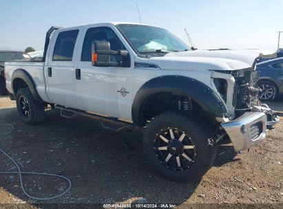 2014 FORD F-250 XLT White  Diesel 1FT7W2BT4EEA34405 photo #1