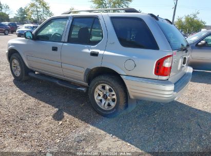 2002 ISUZU RODEO LS 3.2L V6/LSE 3.2L V6/S 3.2L V6 Silver  Gasoline 4S2CK58W824342230 photo #4