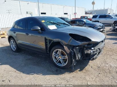 2015 PORSCHE MACAN S Gray  Gasoline WP1AB2A56FLB53556 photo #1