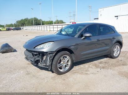 2015 PORSCHE MACAN S Gray  Gasoline WP1AB2A56FLB53556 photo #3