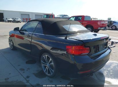 2018 BMW 230I Black  Gasoline WBA2M7C59JVD51796 photo #4