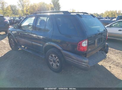 2003 ISUZU RODEO S 3.2L V6 Black  Gasoline 4S2DM58W634313955 photo #4