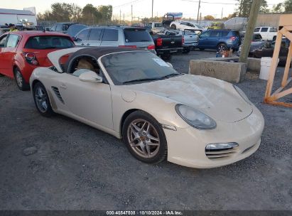 2010 PORSCHE BOXSTER White  Gasoline WP0CA2A88AU710493 photo #1