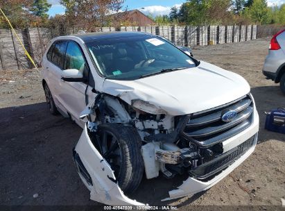 2018 FORD EDGE SPORT White  Gasoline 2FMPK4AP0JBB71452 photo #1