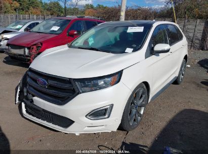 2018 FORD EDGE SPORT White  Gasoline 2FMPK4AP0JBB71452 photo #3