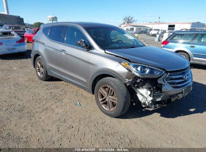 2017 HYUNDAI SANTA FE SPORT 2.4L Brown  Gasoline 5NMZTDLB3HH025800 photo #1