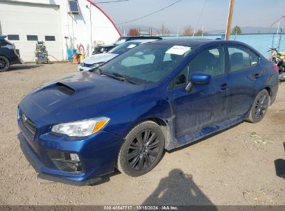 2015 SUBARU WRX Blue  Gasoline JF1VA1A61F9827687 photo #3