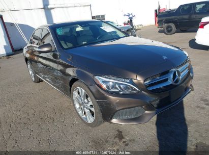 2015 MERCEDES-BENZ C 300 4MATIC/LUXURY 4MATIC/SPORT 4MATIC Brown  Gasoline 55SWF4KB6FU086440 photo #1