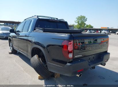 2024 HONDA RIDGELINE RTL Black  Gasoline 5FPYK3F56RB026447 photo #4