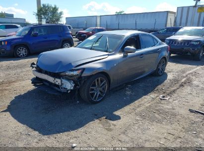 2015 LEXUS IS 250 Gray  Gasoline JTHCF1D20F5021745 photo #3