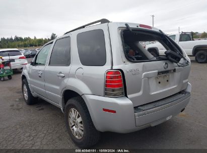 2006 MERCURY MARINER LUXURY/PREMIER Silver  Gasoline 4M2CU57186KJ10637 photo #4