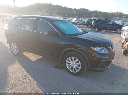 2016 NISSAN ROGUE S Black  Gasoline JN8AT2MT6GW018865 photo #1