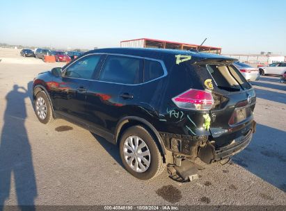 2016 NISSAN ROGUE S Black  Gasoline JN8AT2MT6GW018865 photo #4