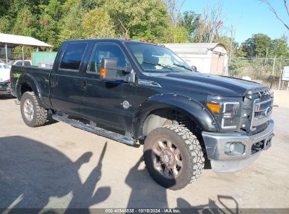 2011 FORD F-350 LARIAT Black  Diesel 1FT8W3BT4BEA89913 photo #1