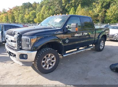 2011 FORD F-350 LARIAT Black  Diesel 1FT8W3BT4BEA89913 photo #3