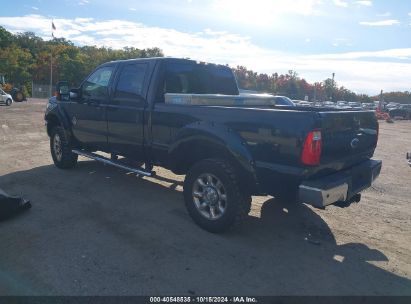 2011 FORD F-350 LARIAT Black  Diesel 1FT8W3BT4BEA89913 photo #4