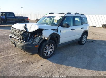 2021 FORD BRONCO SPORT White  Gasoline 3FMCR9A63MRA59989 photo #3