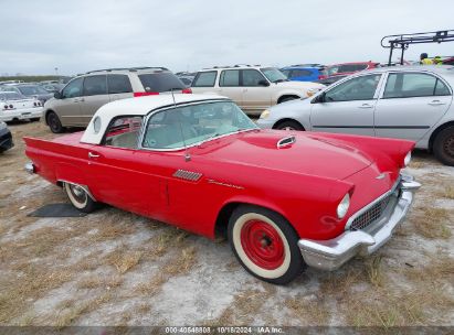 1957 FORD THUNDERBIRD Red  Other D7FH393980 photo #1