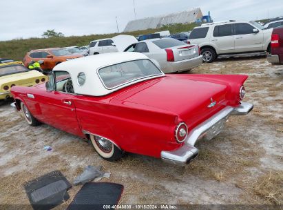 1957 FORD THUNDERBIRD Red  Other D7FH393980 photo #4