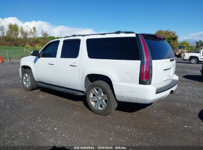 2008 GMC YUKON XL 1500 SLT White  Flexible Fuel 1GKFK16338J199342 photo #4