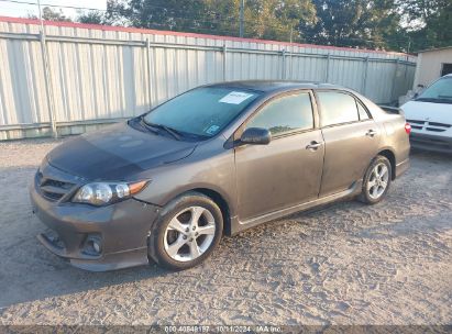 2013 TOYOTA COROLLA S Gray  Gasoline 5YFBU4EE8DP076909 photo #3