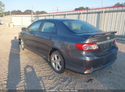 2013 TOYOTA COROLLA S Gray  Gasoline 5YFBU4EE8DP076909 photo #4