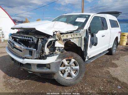 2018 FORD F-150 XLT White  Gasoline 1FTFX1EG1JKG11825 photo #3