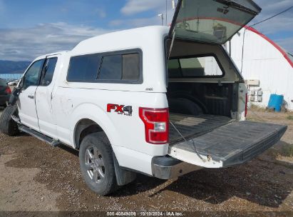 2018 FORD F-150 XLT White  Gasoline 1FTFX1EG1JKG11825 photo #4