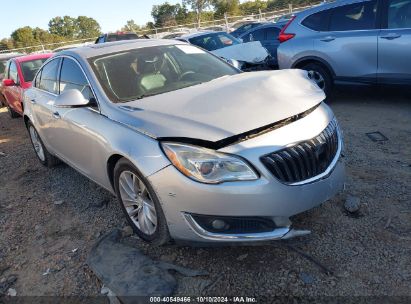 2014 BUICK REGAL TURBO/E-ASSIST PREMIUM I Silver  Gasoline 2G4GN5EXXE9315948 photo #1