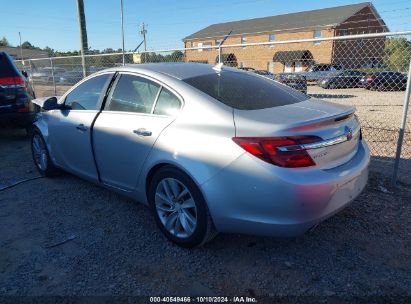 2014 BUICK REGAL TURBO/E-ASSIST PREMIUM I Silver  Gasoline 2G4GN5EXXE9315948 photo #4