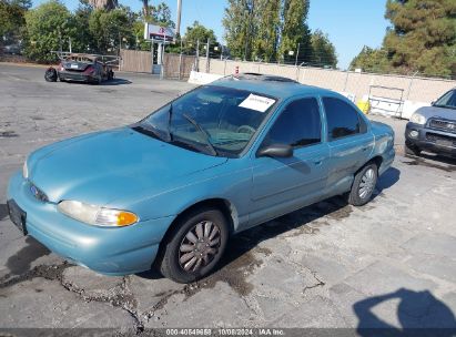 1997 FORD CONTOUR GL Light Blue  Gasoline 1FALP6533VK156310 photo #3