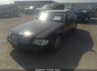 1991 MERCEDES-BENZ 500 SL Black  Gasoline WDBFA66E3MF020290 photo #3