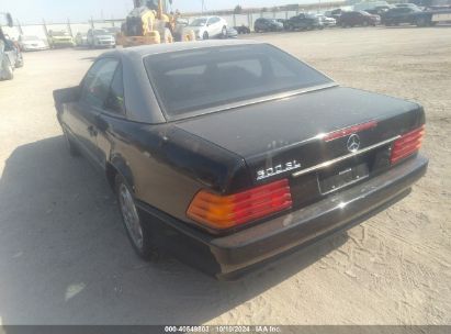 1991 MERCEDES-BENZ 500 SL Black  Gasoline WDBFA66E3MF020290 photo #4