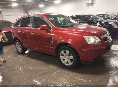 2008 SATURN VUE V6 XR Red  Gasoline 3GSCL53708S649915 photo #1