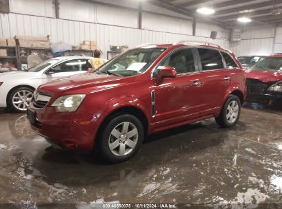 2008 SATURN VUE V6 XR Red  Gasoline 3GSCL53708S649915 photo #3