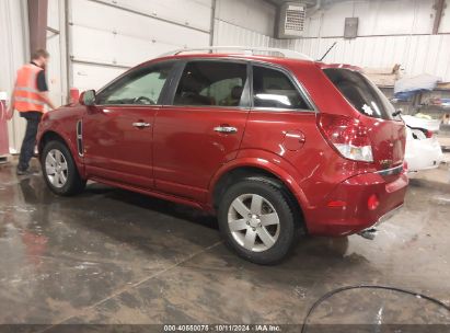 2008 SATURN VUE V6 XR Red  Gasoline 3GSCL53708S649915 photo #4