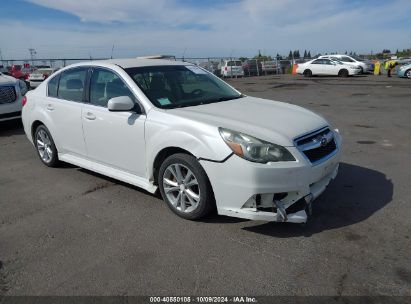 2013 SUBARU LEGACY 2.5I PREMIUM White  Gasoline 4S3BMBC63D3043695 photo #1