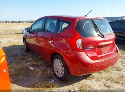 2015 NISSAN VERSA NOTE S (SR)/S PLUS/SL/SR/SV Red  Gasoline 3N1CE2CP8FL375927 photo #4