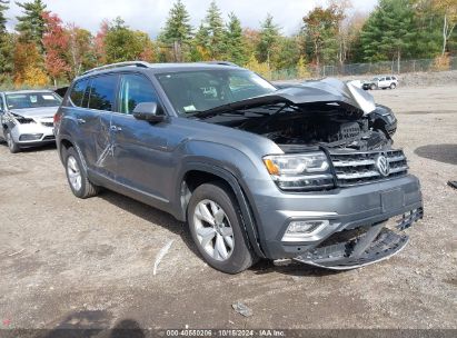 2018 VOLKSWAGEN ATLAS 3.6L V6 SEL Gray  Gasoline 1V2MR2CA5JC561123 photo #1