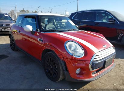 2015 MINI HARDTOP COOPER Red  Gasoline WMWXM5C51FT939069 photo #1