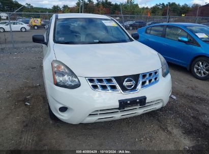 2014 NISSAN ROGUE SELECT S White  Gasoline JN8AS5MV6EW713852 photo #1