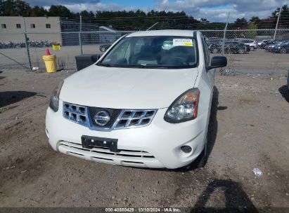 2014 NISSAN ROGUE SELECT S White  Gasoline JN8AS5MV6EW713852 photo #3