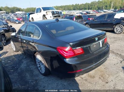 2013 BMW 740I Black  Gasoline WBAYA6C50DC994984 photo #4