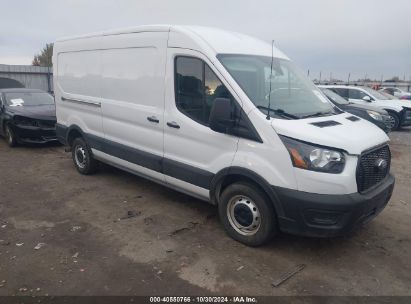 2022 FORD TRANSIT-250 CARGO VAN White  Gasoline 1FTBR1C82NKA70567 photo #1