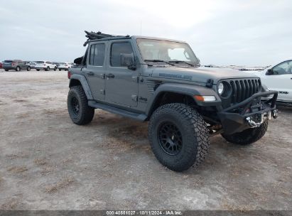 2023 JEEP WRANGLER 4-DOOR SPORT 4X4 Gray  Gasoline 1C4HJXDG8PW594540 photo #1