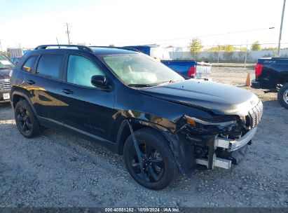 2019 JEEP CHEROKEE ALTITUDE 4X4 Black  Gasoline 1C4PJMLB8KD322400 photo #1