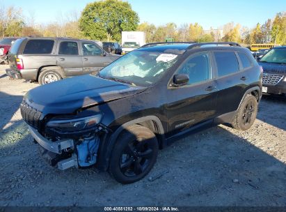 2019 JEEP CHEROKEE ALTITUDE 4X4 Black  Gasoline 1C4PJMLB8KD322400 photo #3