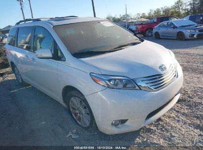 2017 TOYOTA SIENNA LIMITED PREMIUM 7 PASSENGER White  gas 5TDYZ3DC6HS900442 photo #1