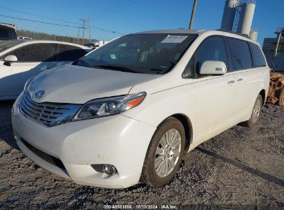 2017 TOYOTA SIENNA LIMITED PREMIUM 7 PASSENGER White  gas 5TDYZ3DC6HS900442 photo #3